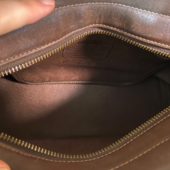 COACH Vintage Bleecker Brown Leather Handbag. In excellent condition! - Picture 5 of 6